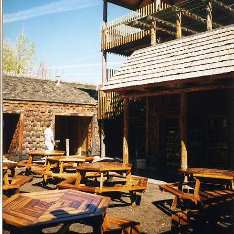 Old Playground lunch area