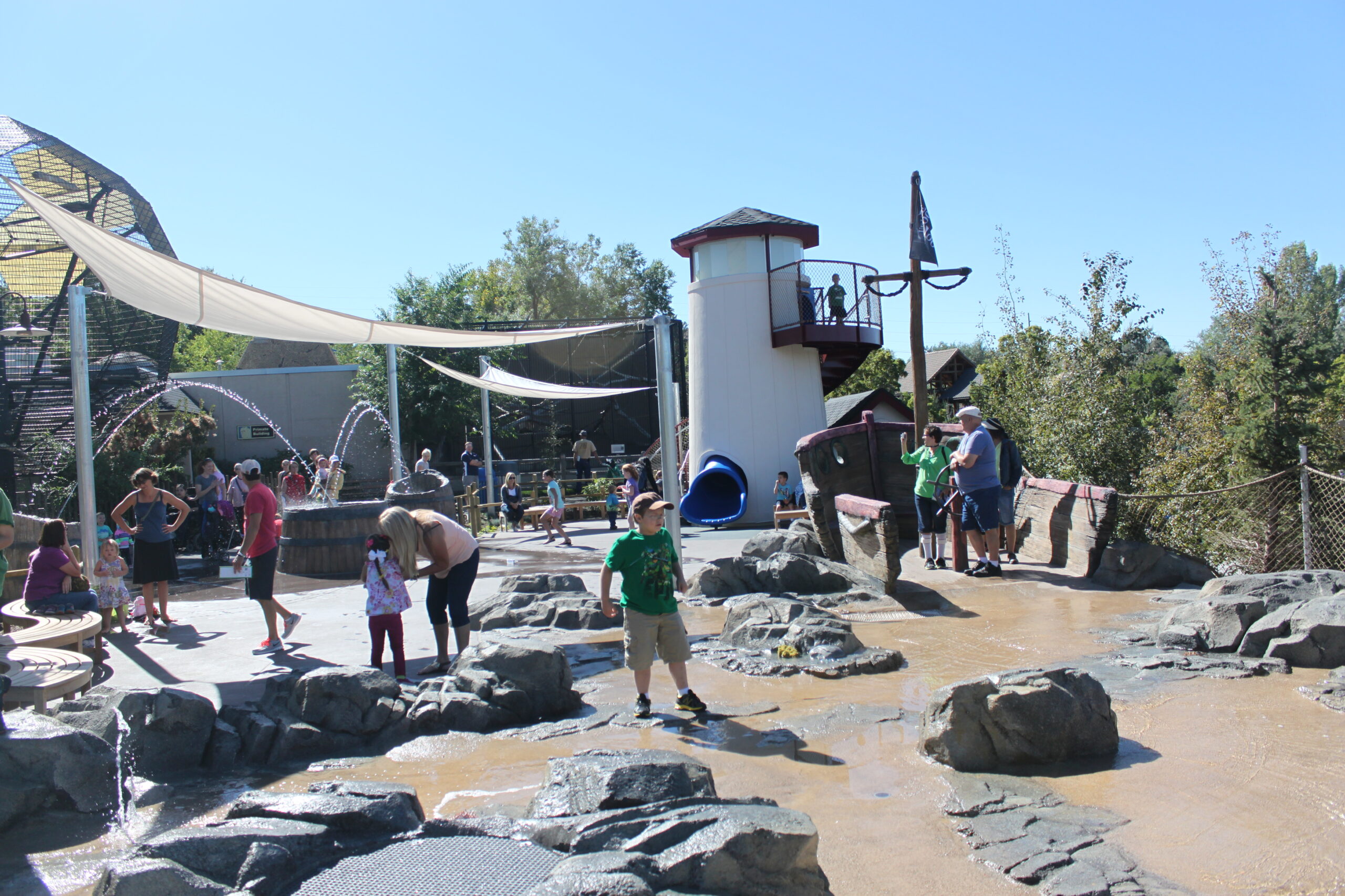 Lighthouse Point splash pad