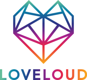 Love loud logo