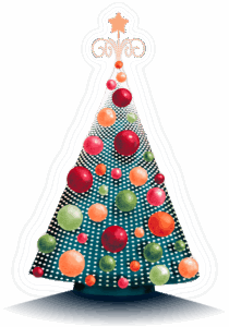 christmas tree graphic