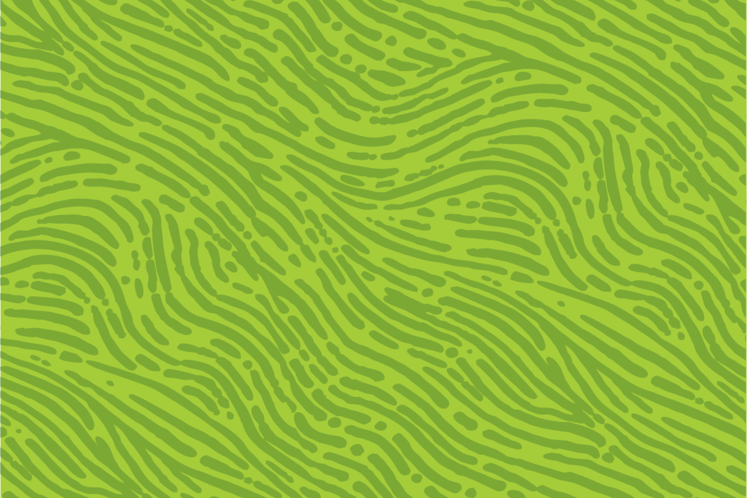 Green zoo pattern