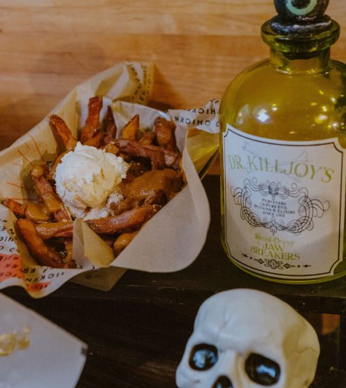 Sweet potato fries at Hogle Halloween
